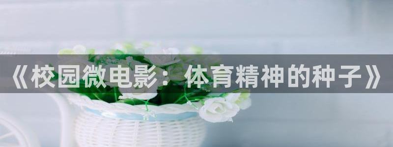 菲律宾ug环球官网：《校园微电影：体育精神的种子》