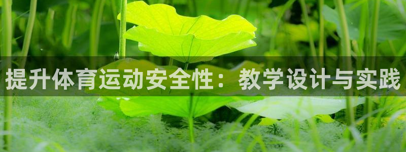 菲律宾ug环球官网：提升体育运动安全性：教学设计与实践